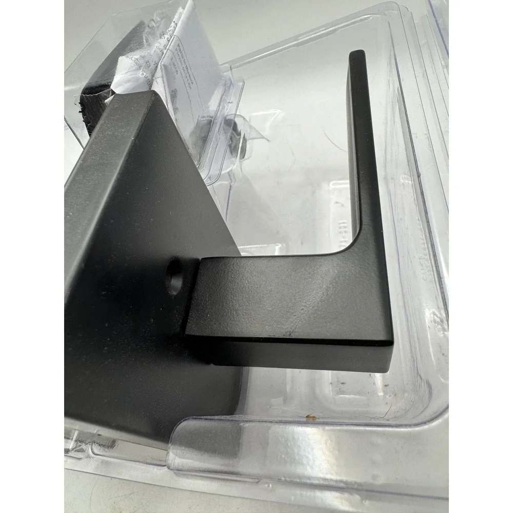 Kwikset Signature Series Singapore Hall Closet Door Lever‎ Matte Black 97201-114